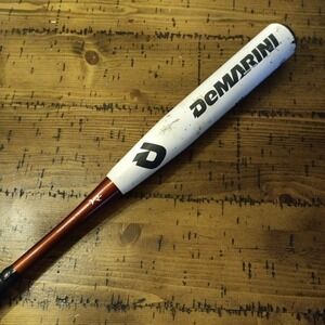 DeMarini Versus VSC12 Baseball Bat 32 inch 29 oz -3 BBCOR SC4 Alloy White Copper